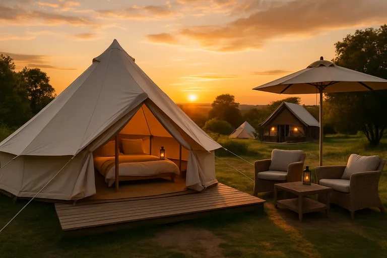 Populaire glampingbestemmingen in Europa